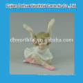 High quality ceramic room decoration in ballet girl shape